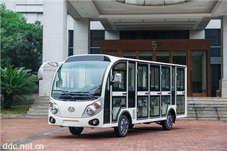  郑州观光车电动/燃油14座同款 旅游观光游览车